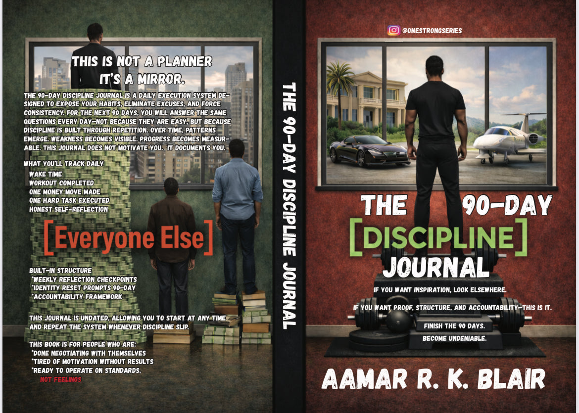THE 90 DAY DISCIPLINE JOURNAL: A 90-Day System to Build Discipline, Execute Daily, and Eliminate Excuses